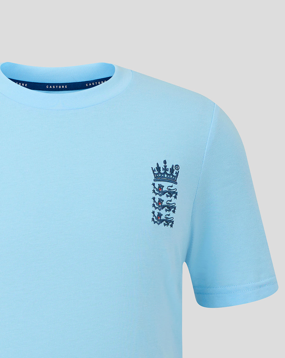 Camiseta England Cricket Junior 26/27 Off Pitch - Azul