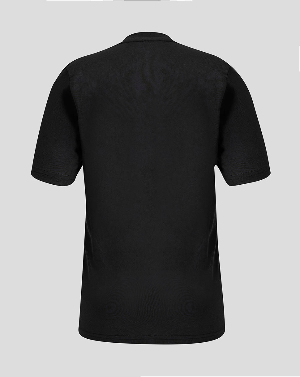 England Rugby Juniors 26/27 Travel T-Shirt - Black - Black