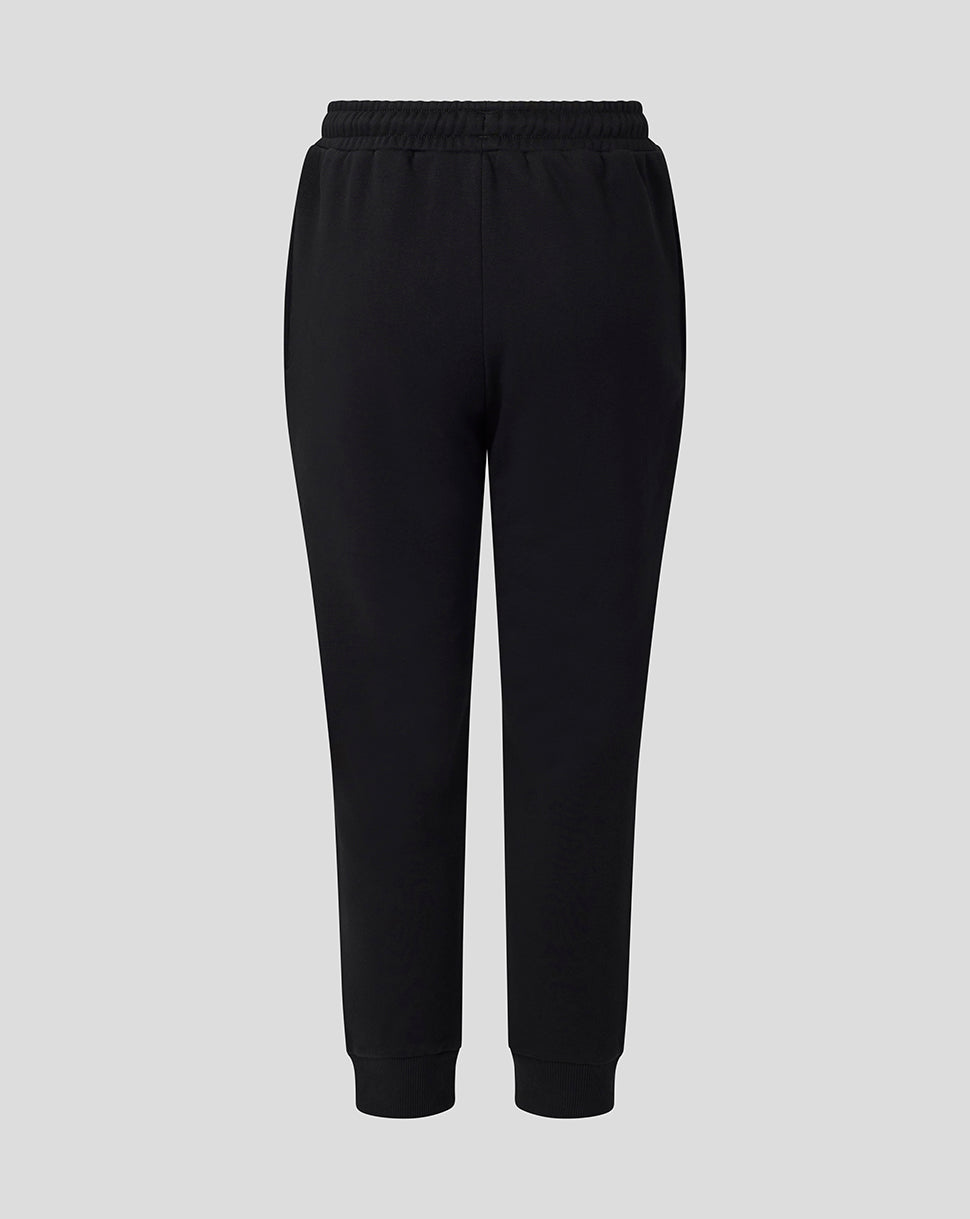 England Rugby Juniors 26/27 Travel Adapt Fleece Jogger - Black - Black