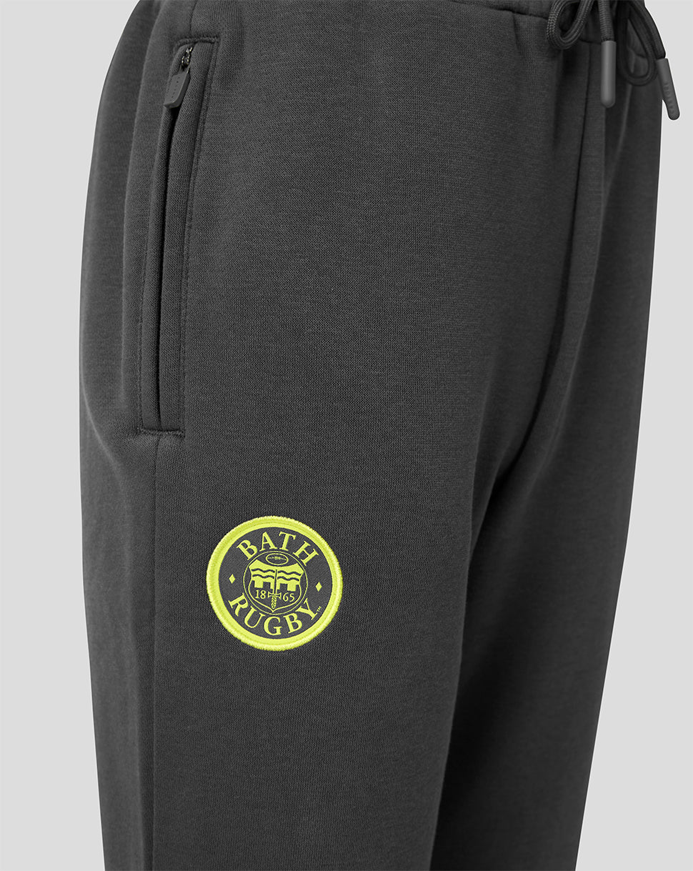 Pantalón de chándal Bath Rugby Junior 2026/27 Travel Adapt Polar - Gunmetal