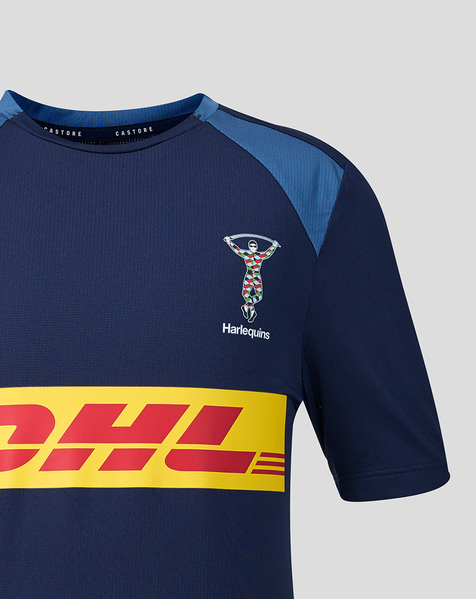 Camiseta de manga corta Harlequins 2026/27 Training junior - Azul marino