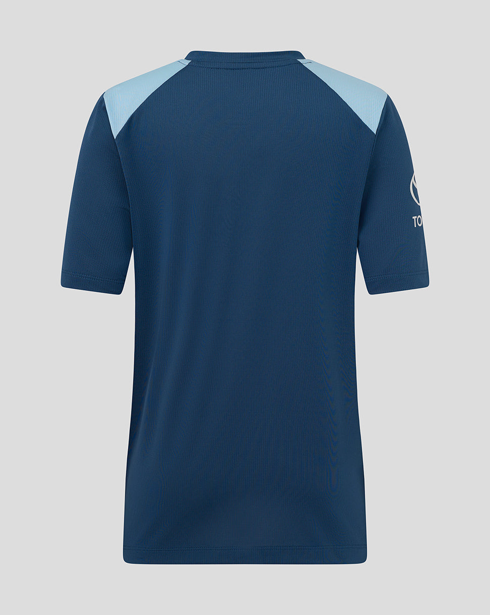 Camiseta de manga corta England Cricket 26/27 Training junior - Azul