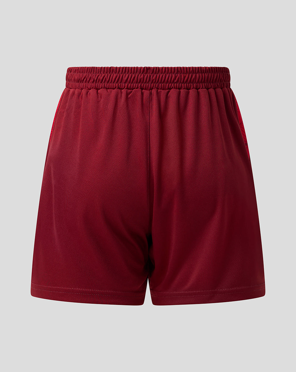 Preston North End Junior 2026/27 Ausweich Shorts - Merlot