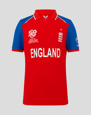 England Cricket Junior 26/27 T20 WWC Replica Short Sleeve Shirt