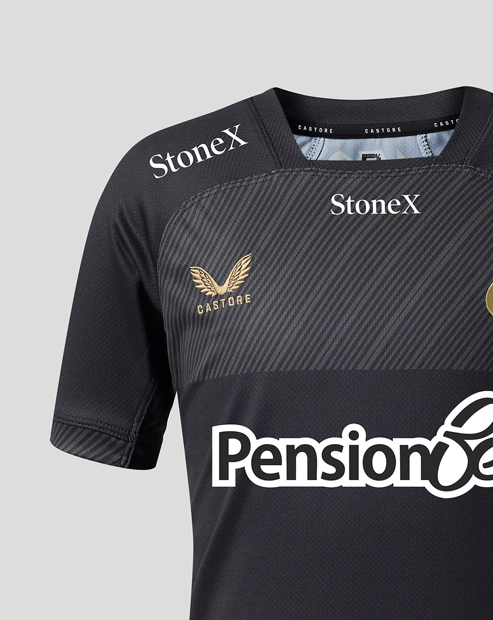 Camiseta Saracens Junior 2026/27 Local Réplica - Negro