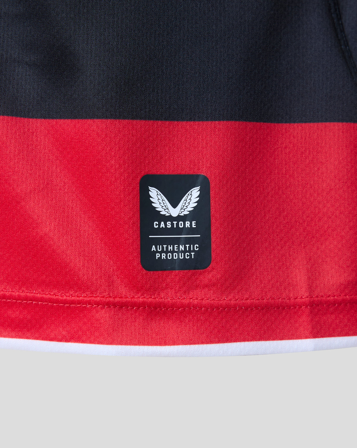 Camiseta Saracens Junior 2026/27 150 Anniversary Réplica – Blanco - Blanco/Negro/Rojo