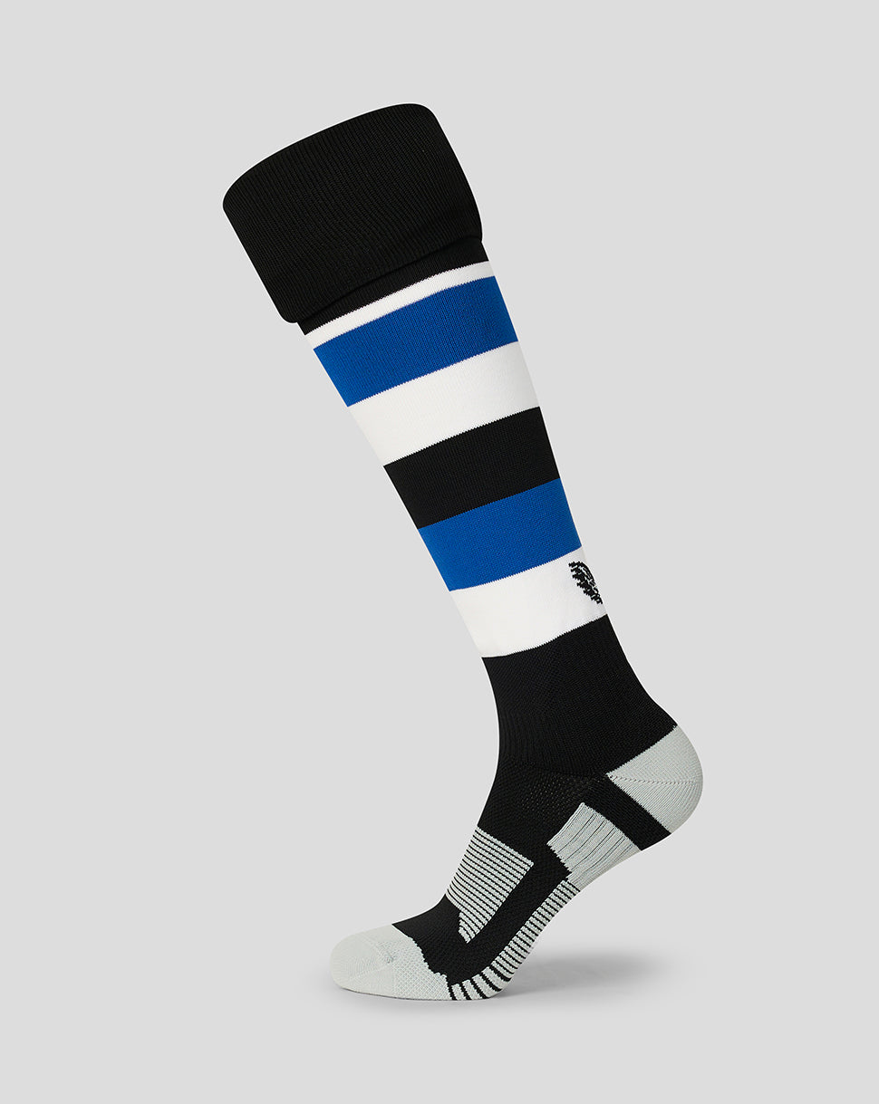 Bath Rugby Junior 2026/27 Heim Socken - Schwarz/Blau