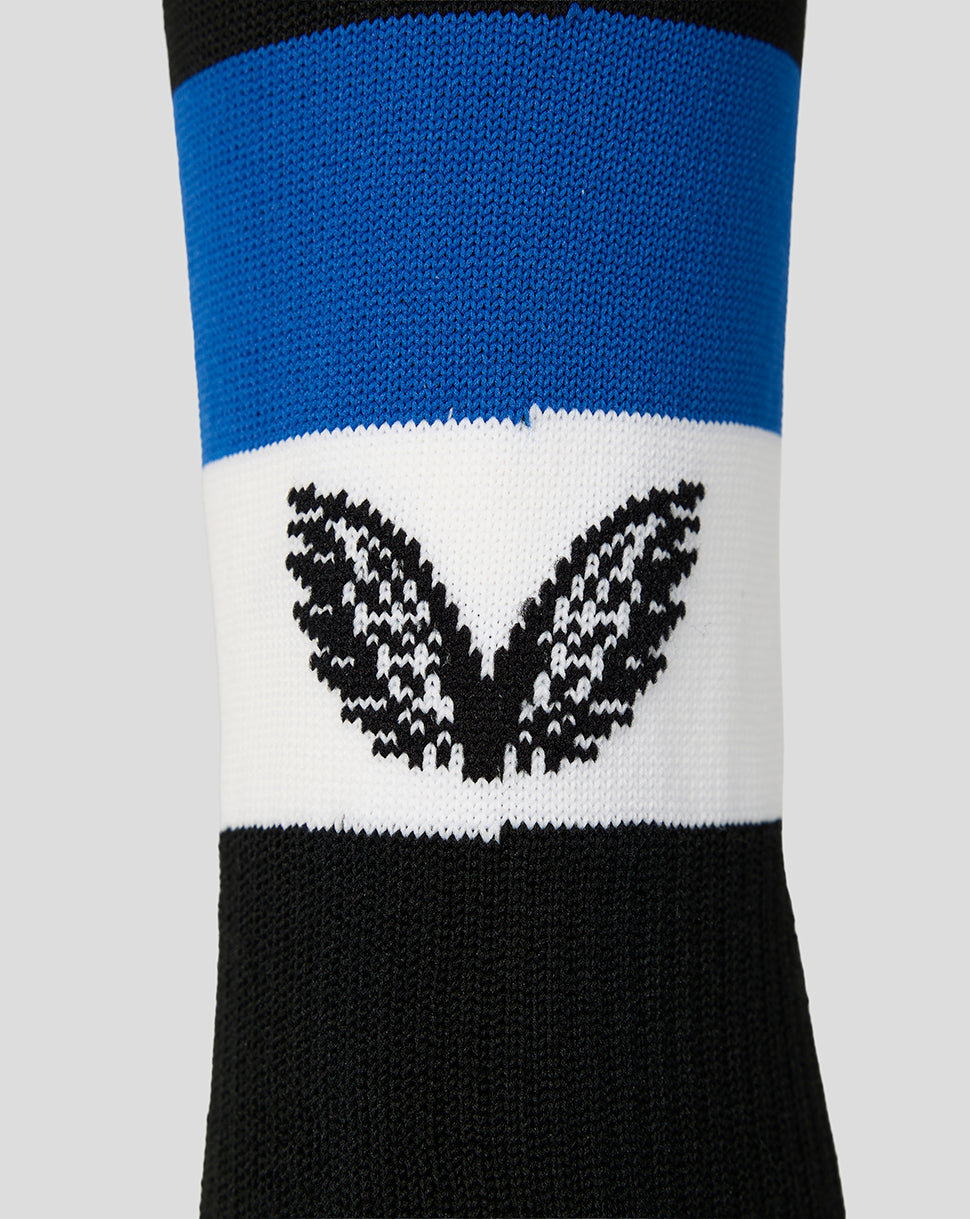 Bath Rugby Junior 2026/27 Heim Socken - Schwarz/Blau