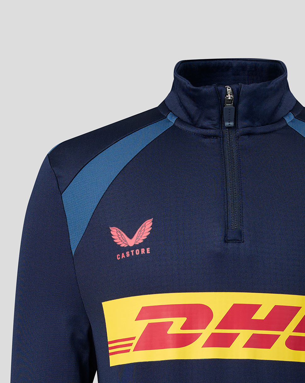 Harlequins Junior 2026/27 Training Quarter Zip Top - Navy