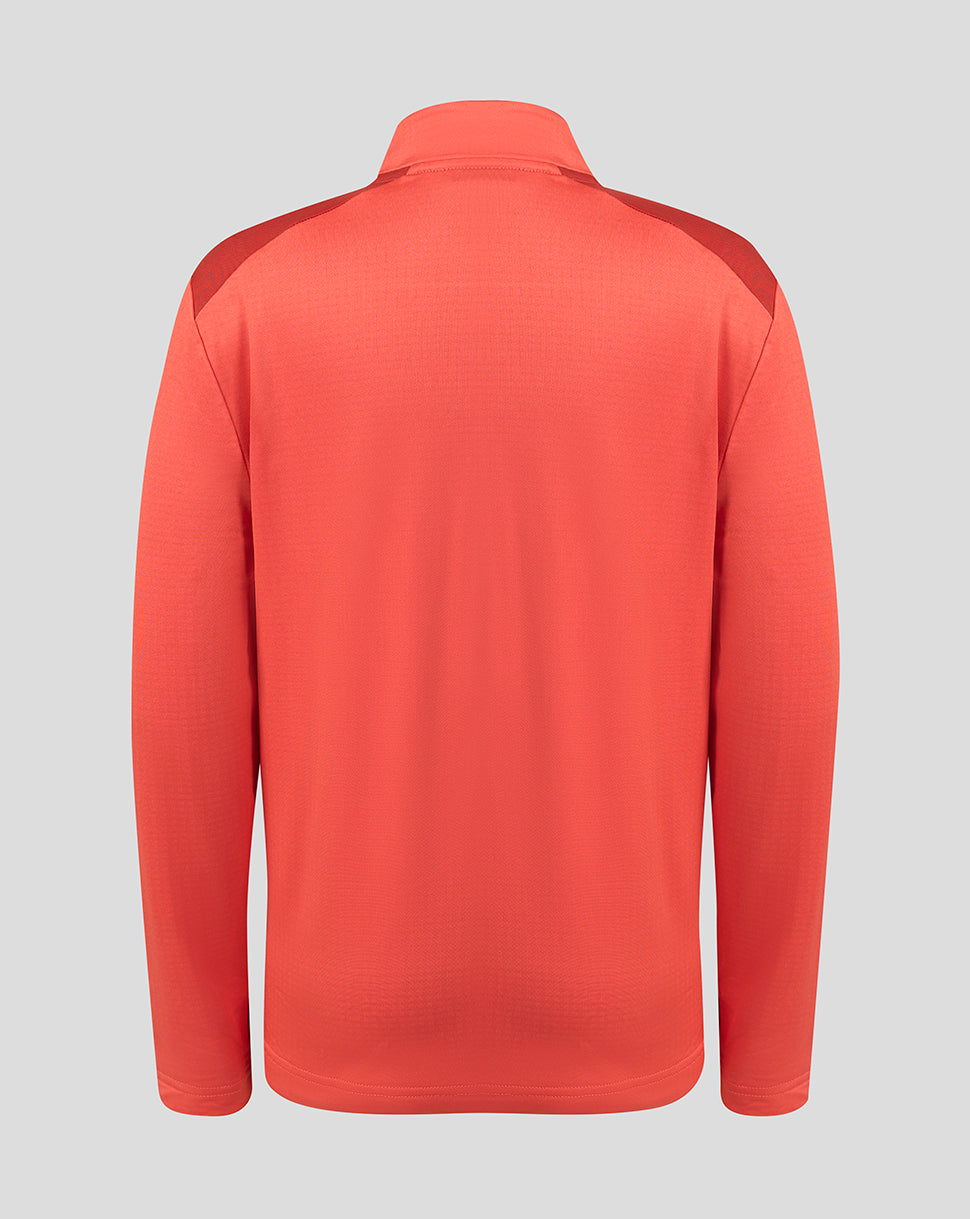Saracens Junior 2026/27 Training 1/4-Zip-Oberteil – Rose - Rosé