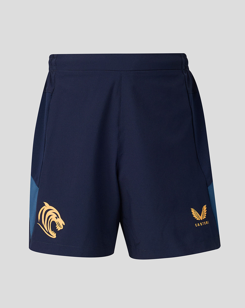 Leicester Tigers Junior 2026/27 Training Shorts - Navy