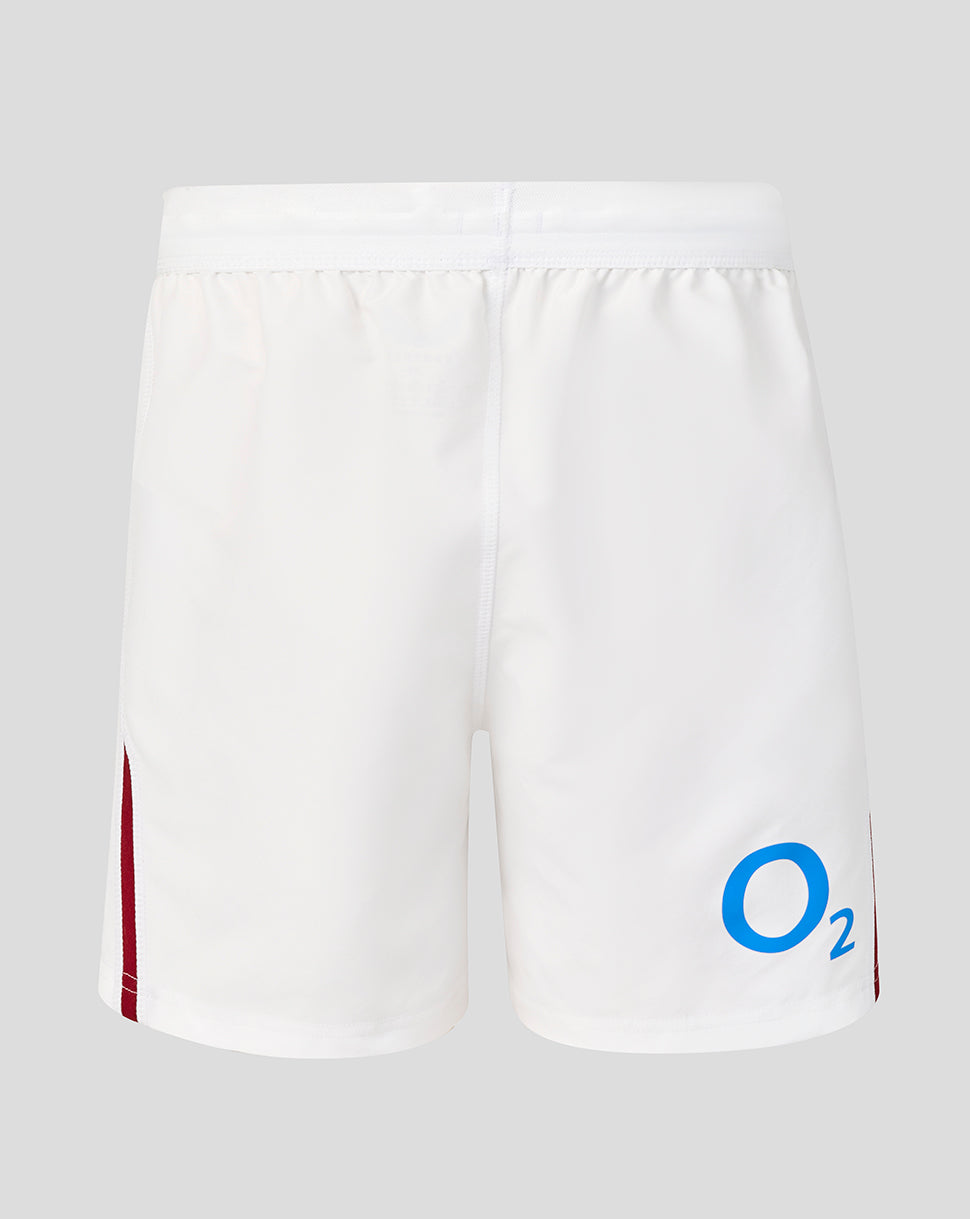 England Rugby Junior 26/27 Heim Replica Shorts – Weiss - Weiss