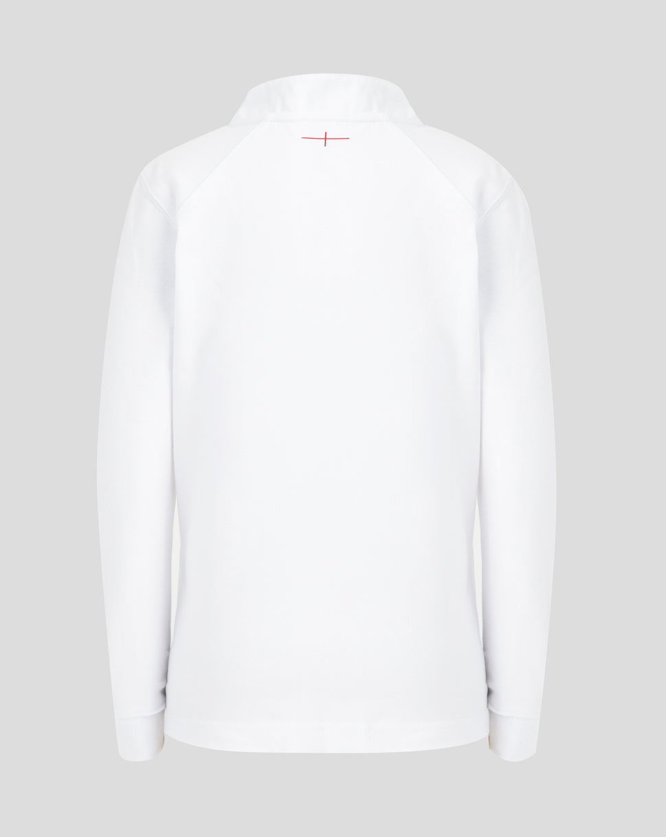 Camiseta de manga larga England Rugby 26/27 Home Classic junior – Blanco - Blanco