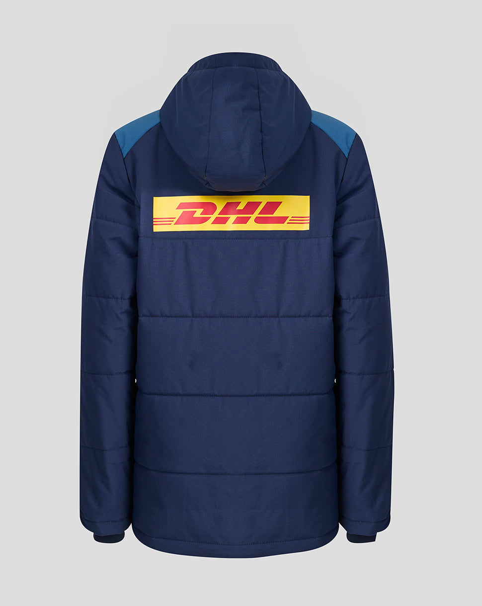 Harlequins junior 2026/27 Training gewatteerde jas - Marineblauw