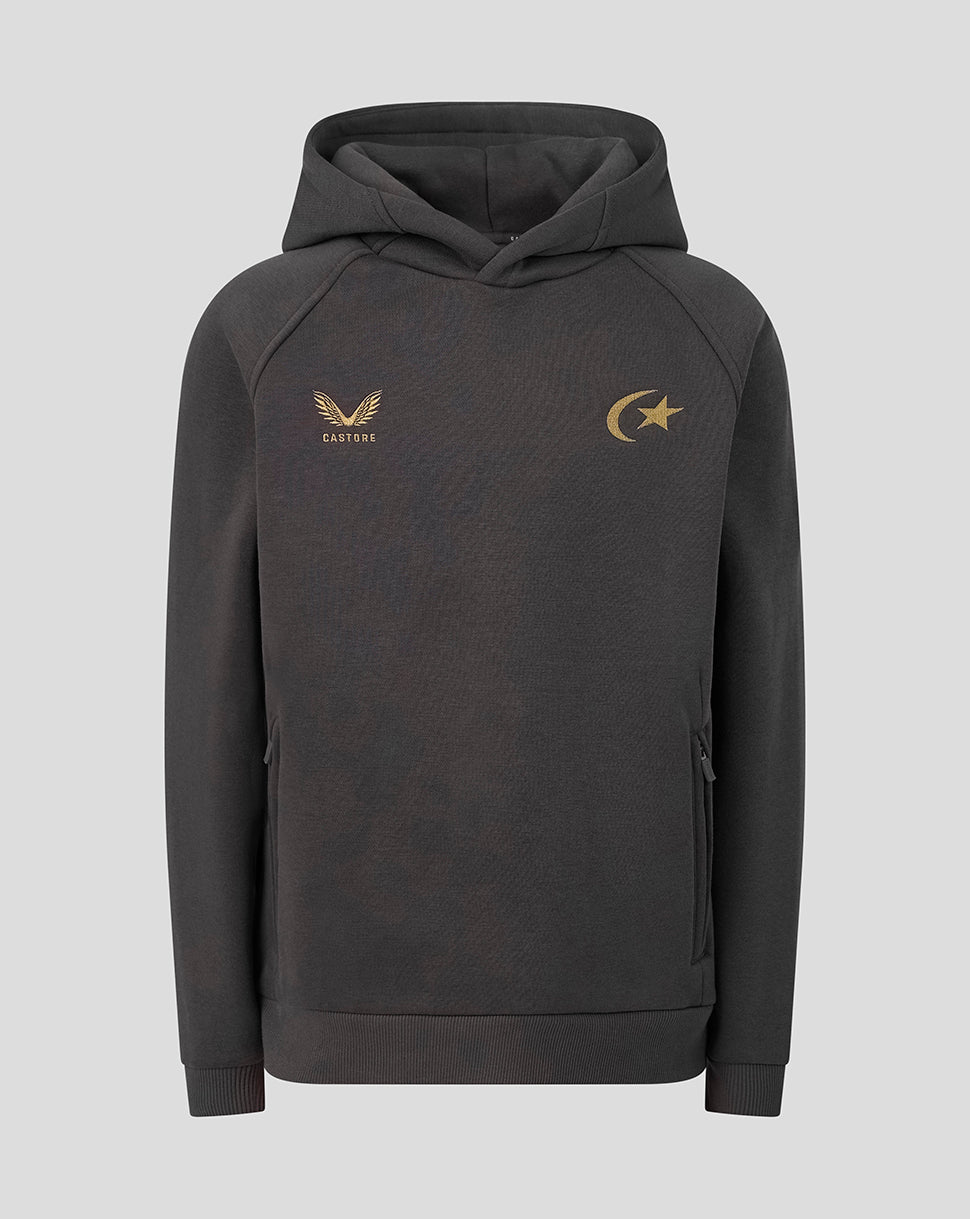 Saracens Junior 2026/27 Travel Hoodie – Grijs - Grijs