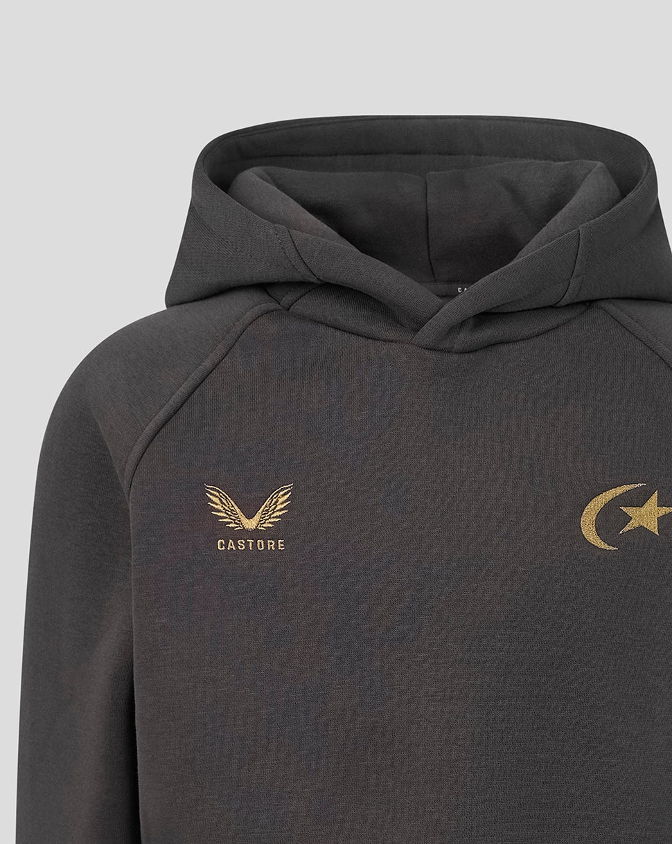 Saracens Junior 2026/27 Travel Hoodie – Grijs - Grijs