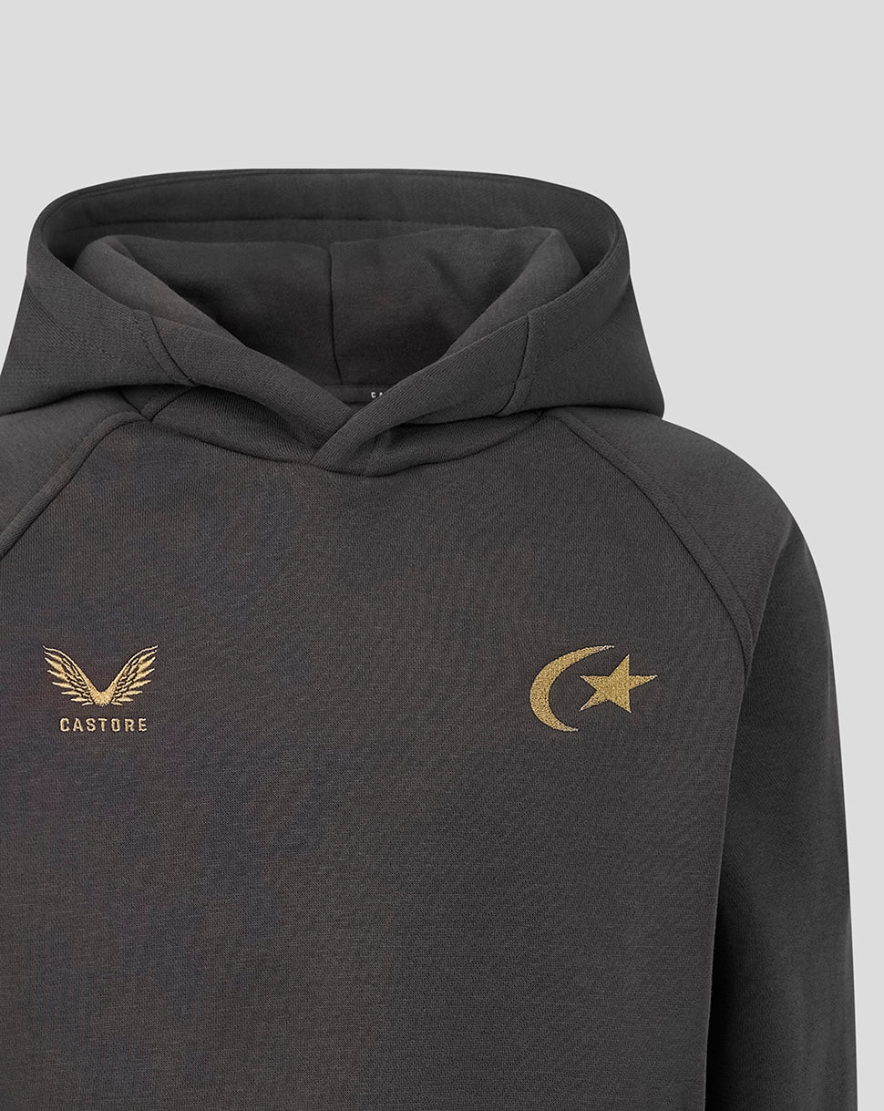 Saracens Junior 2026/27 Travel Hoodie – Grijs - Grijs