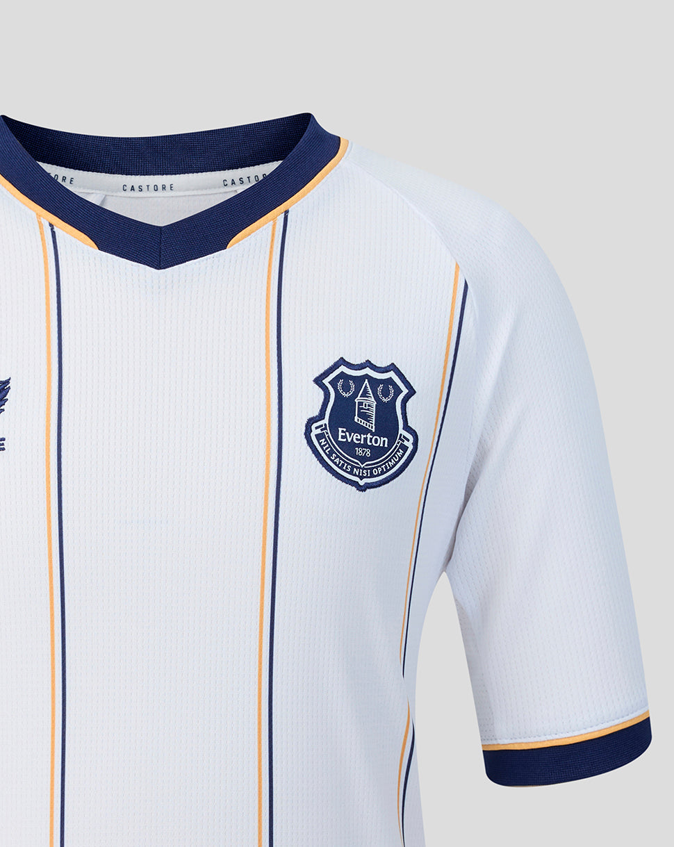 Everton FC Junior 26/27 Away Short Sleeve Shirt - White