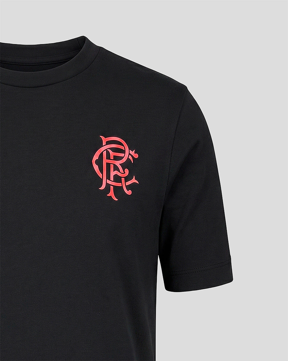 Rangers FC Junior 2026/27 Presentation T-Shirt - Caviar - Caviar