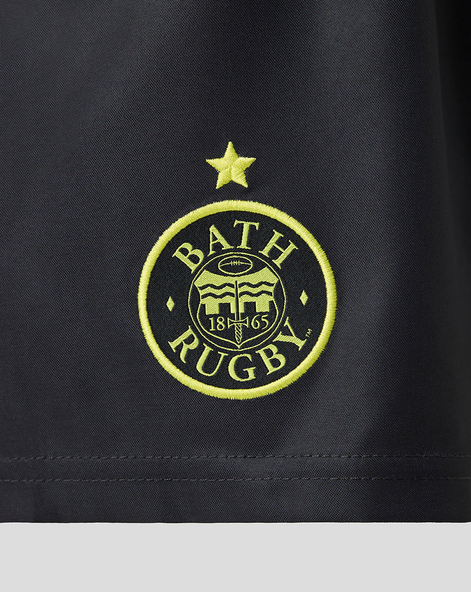 Pantalón corto Bath Rugby Junior 2026/27 European Réplica - Negro
