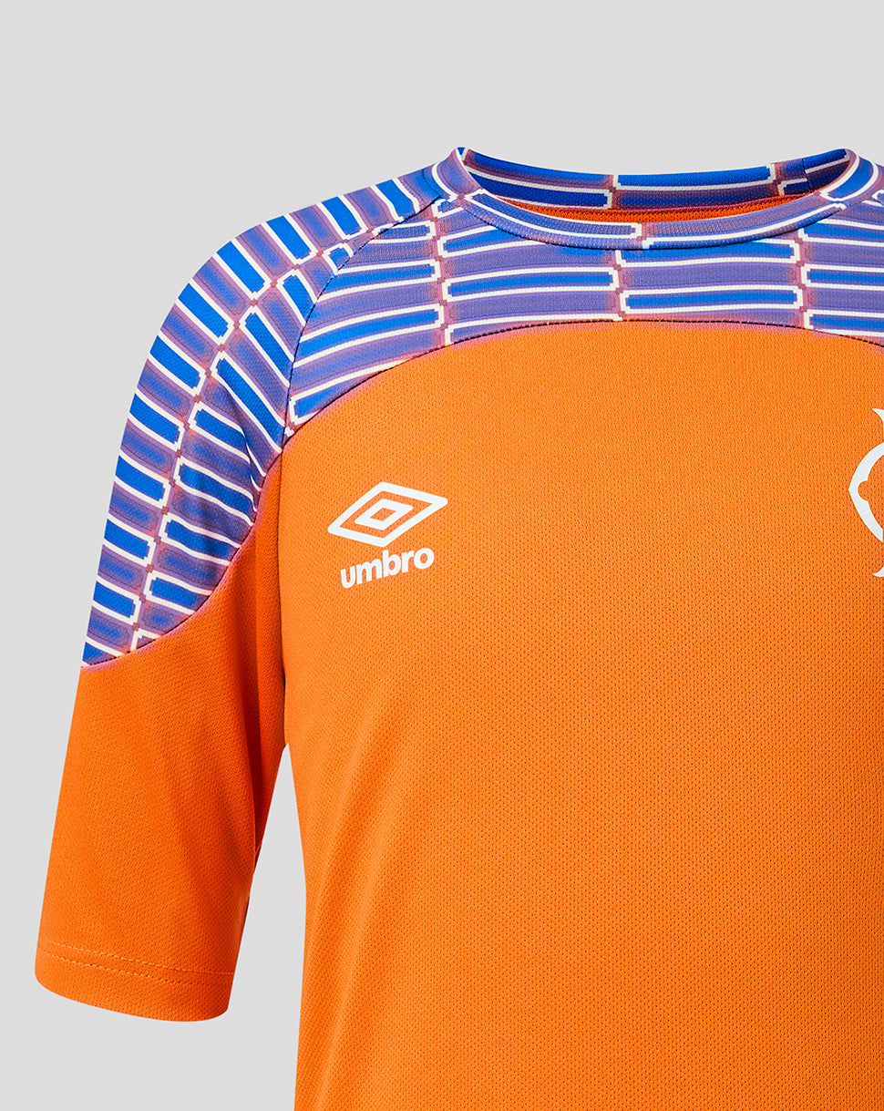 Rangers FC Junior 2026/27 Away Matchday T-Shirt - Orange