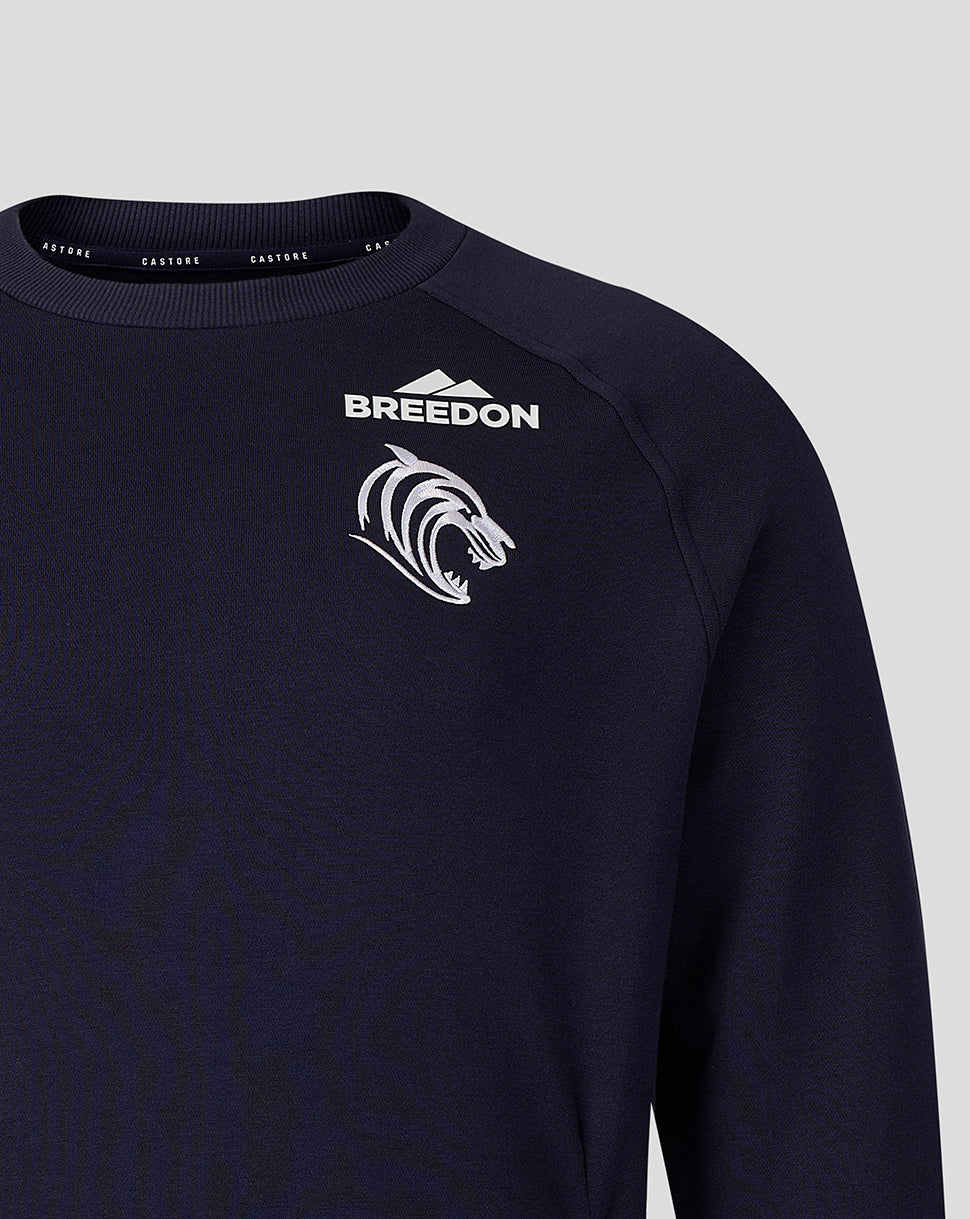 Leicester Tigers Men's 2026/27 Travel Sweatshirt - Navy