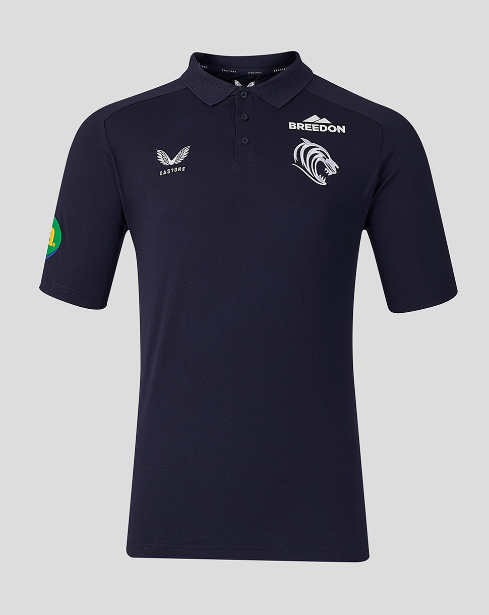 Leicester Tigers Men's 2026/27 Travel Polo - Navy