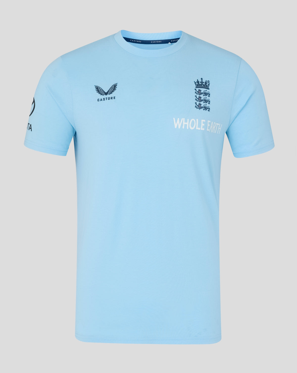 England Cricket Herren 26/27 Off Pitch T-Shirt - Blau