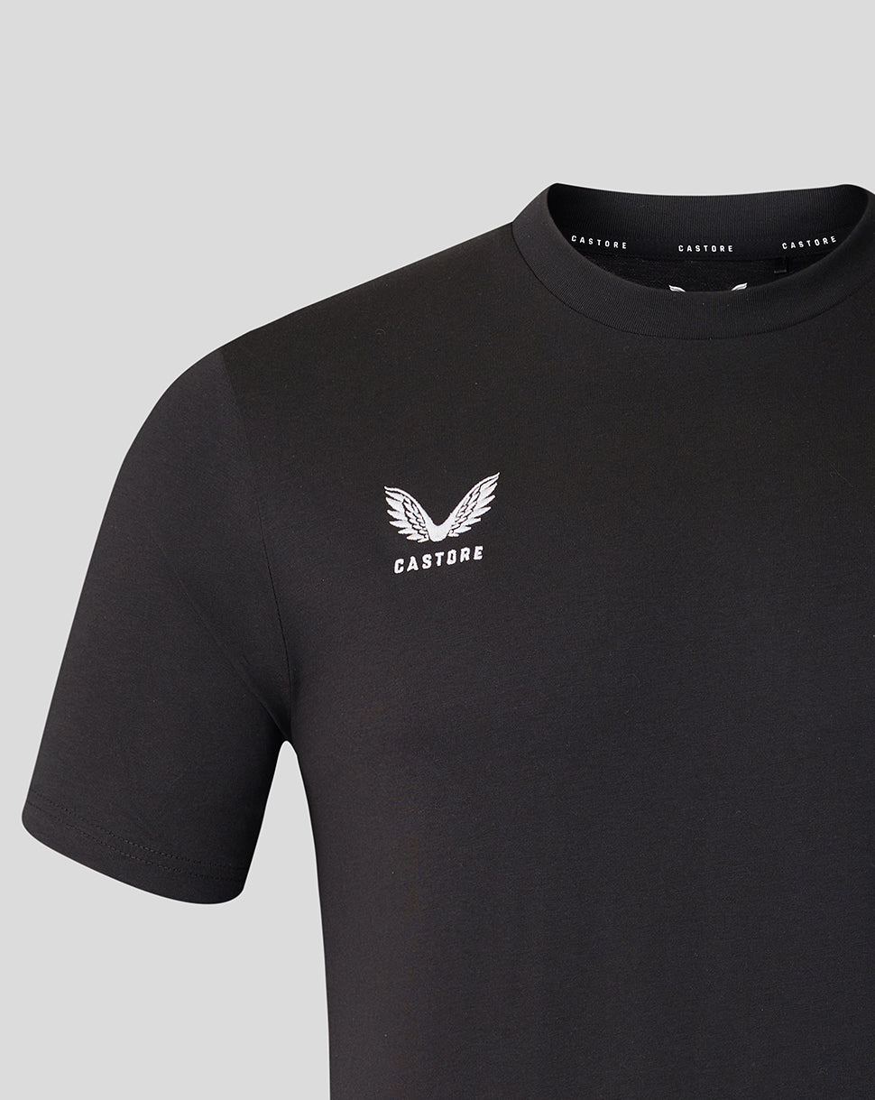 England Rugby Men's 26/27 Travel T-Shirt - Black - Black