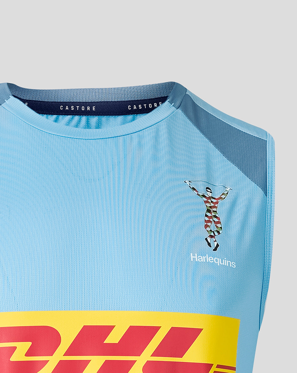 Harlequins Men's 2026/27 Training Sleeveless T-Shirt - Blue