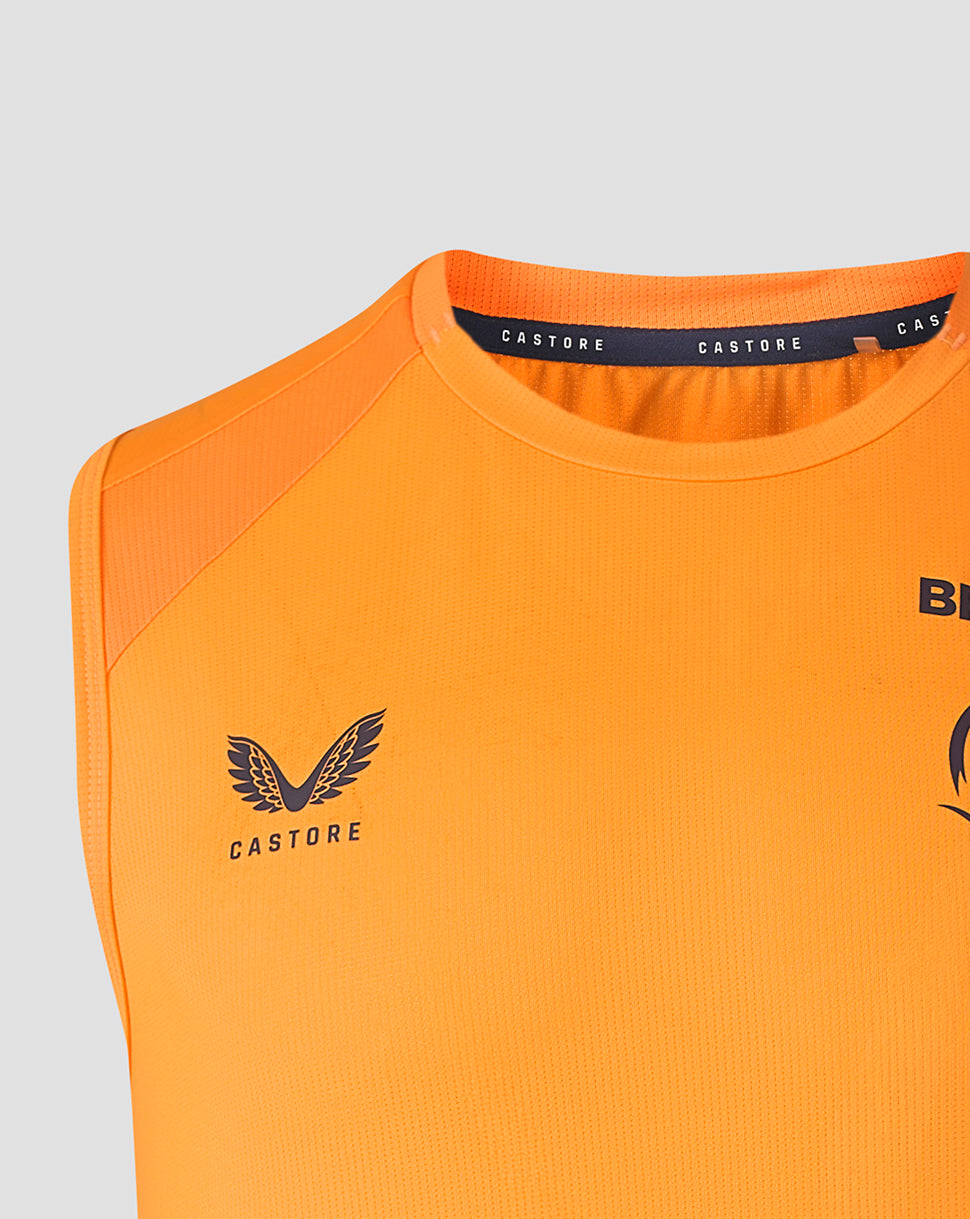 Leicester Tigers Herren 2026/27 Training Weste – Orange - Orange