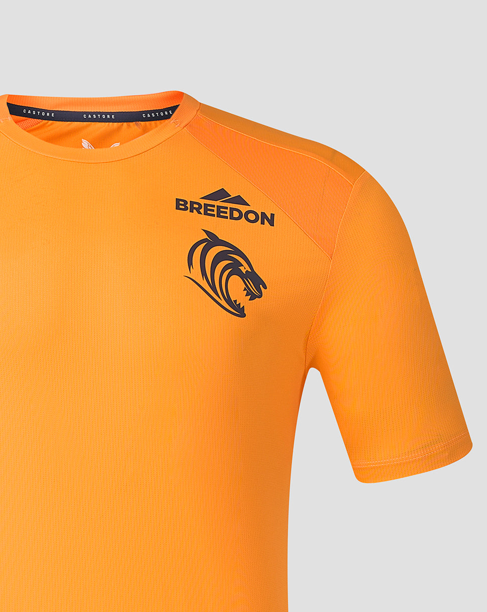 Leicester Tigers Heren 2026/27 Training T-shirt – Oranje - Oranje