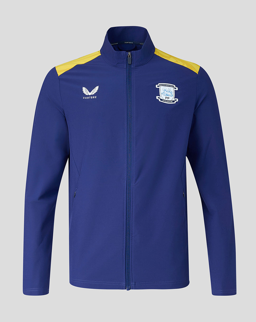 Preston North End Herren 26/27 Matchday Walkout Jacke - Blau