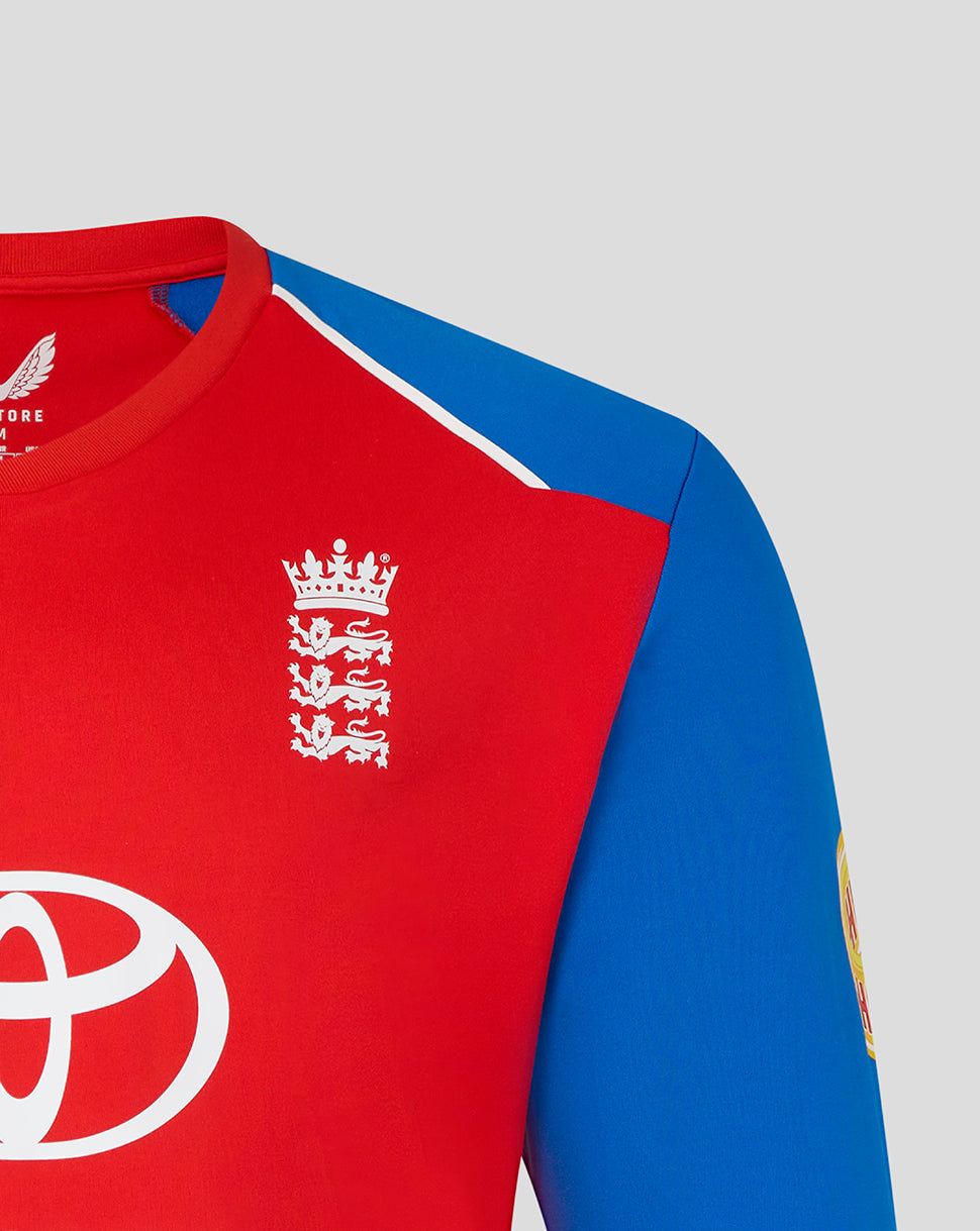 England Cricket Herren 26/27 T20 Sweatshirt - Rot