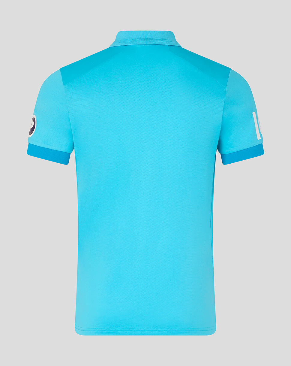 England Cricket heren 26/27 ODI Pro shirt met korte mouw - Blauw