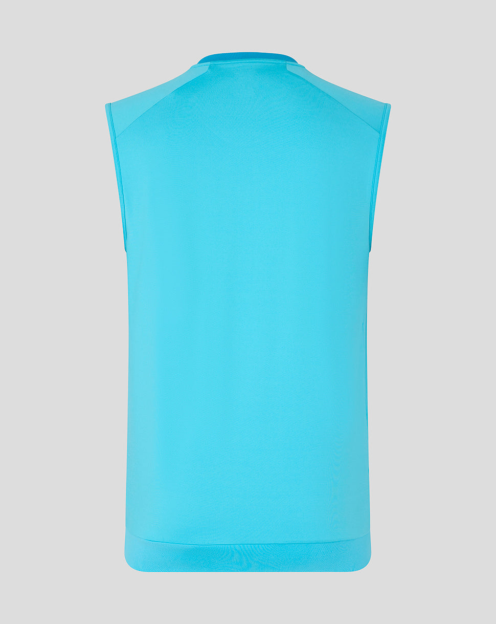 Chaleco England Cricket Hombre 26/27 ODI Sin mangas - Azul