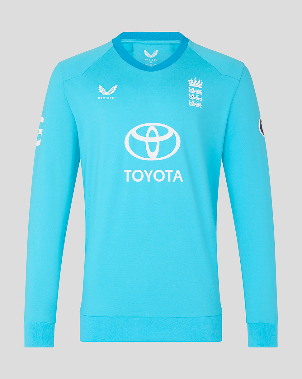 England Cricket Heren 26/27 ODI Sweatshirt - Blauw