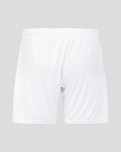 White shorts on a light gray background