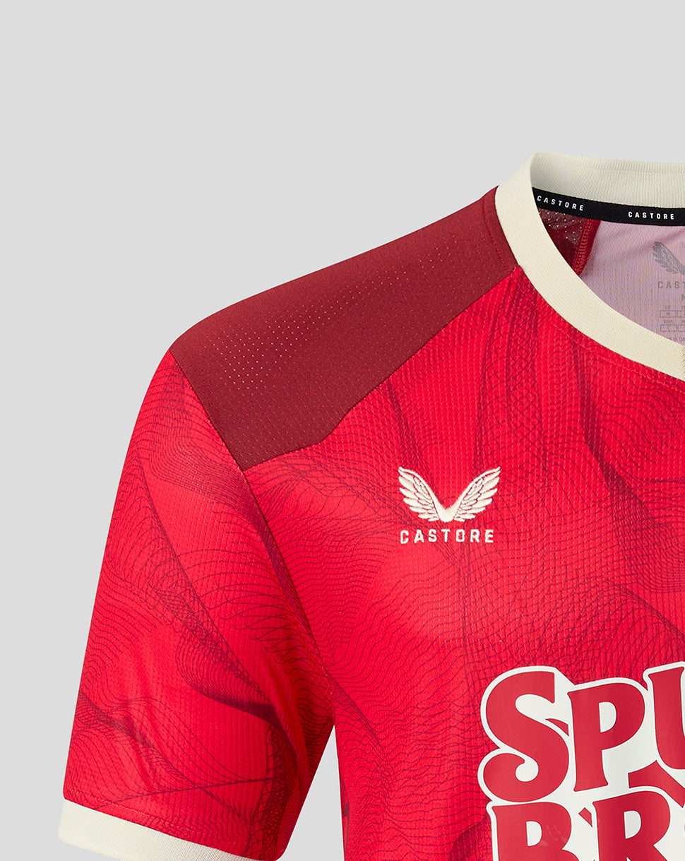 Camiseta de manga corta Preston North End 2026/27 Third de hombre - Rojo