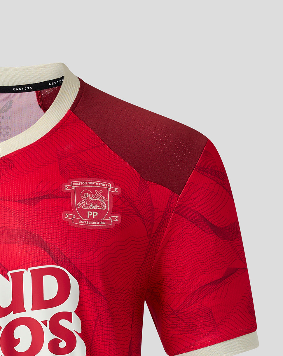 Camiseta de manga corta Preston North End 2026/27 Third de hombre - Rojo
