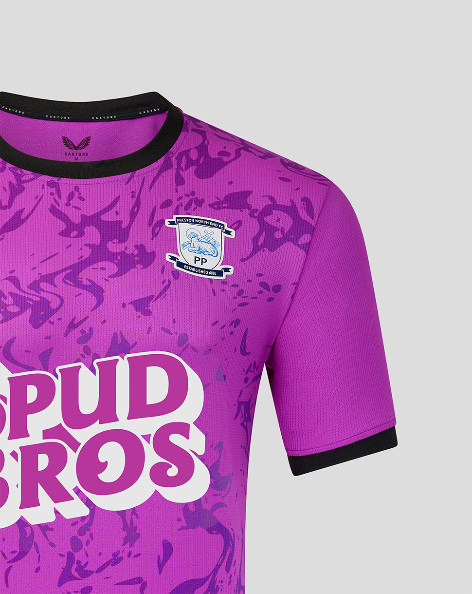 Preston North End Men's 26/27 Home Goalkeeper Short Sleeve Shirt - Purple