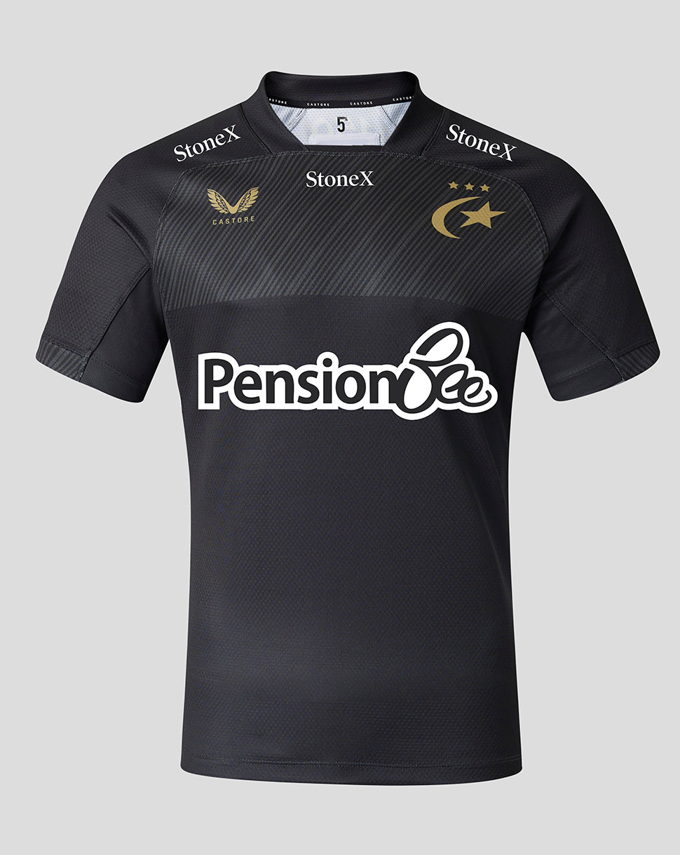 Camiseta Saracens Hombre 2026/27 Local Pro - Negro