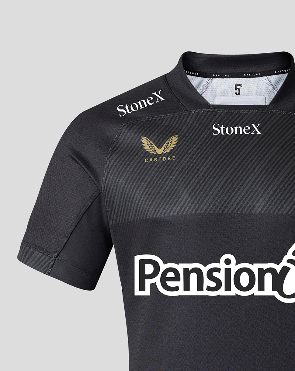 Camiseta Saracens Hombre 2026/27 Local Pro - Negro