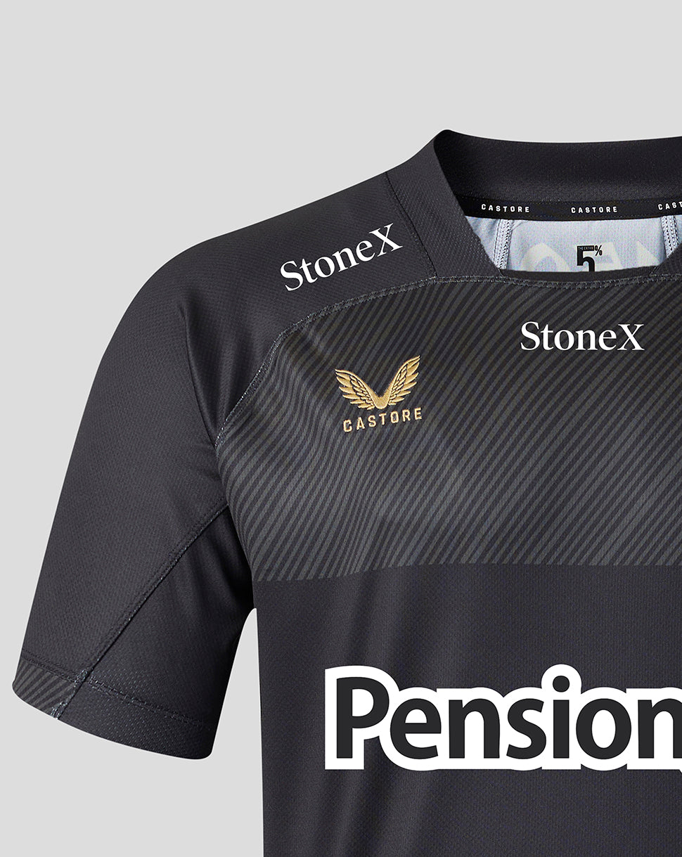 Saracens Herren 2026/27 Heim-Replica-Trikot - Schwarz