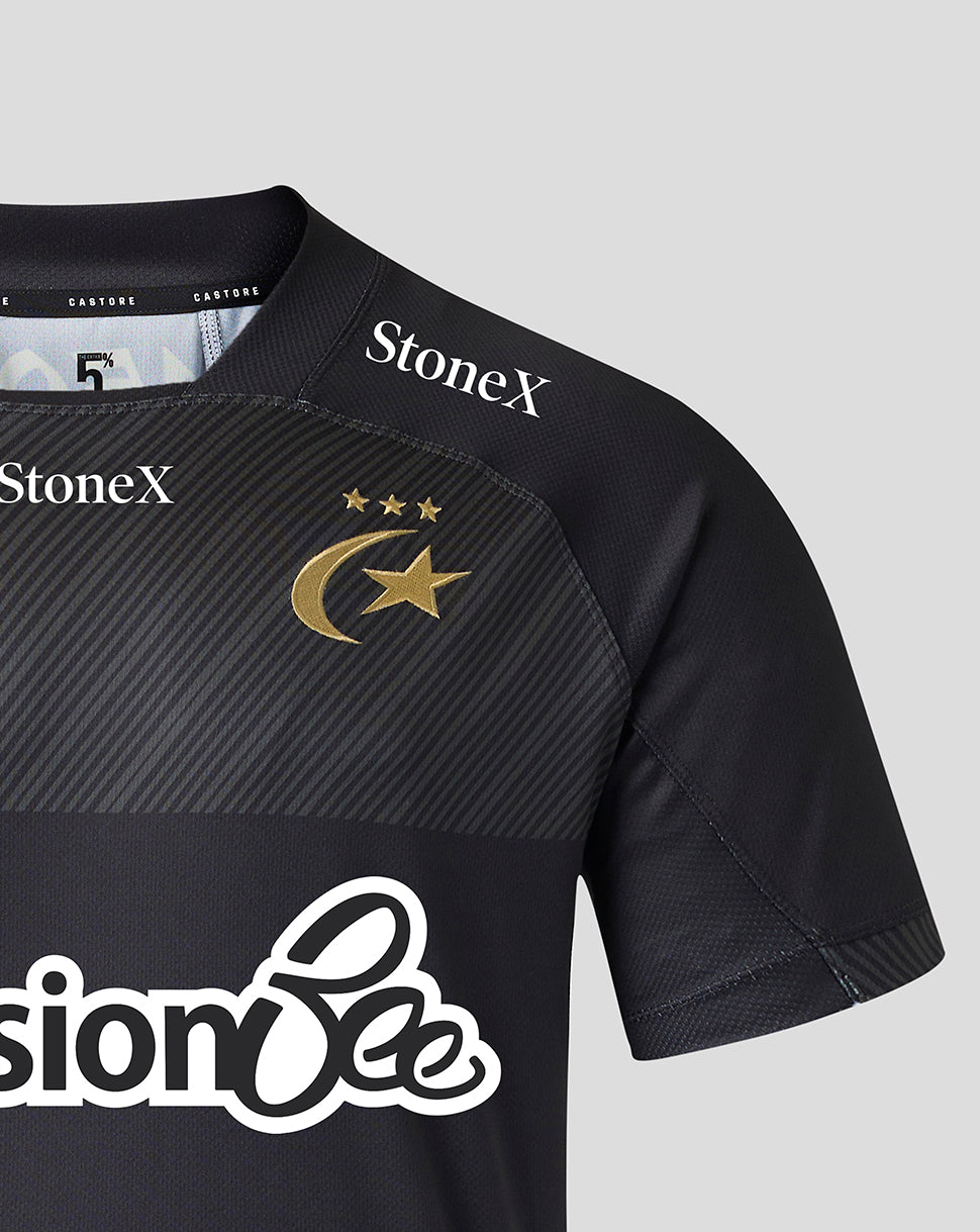 Saracens Herren 2026/27 Heim-Replica-Trikot - Schwarz