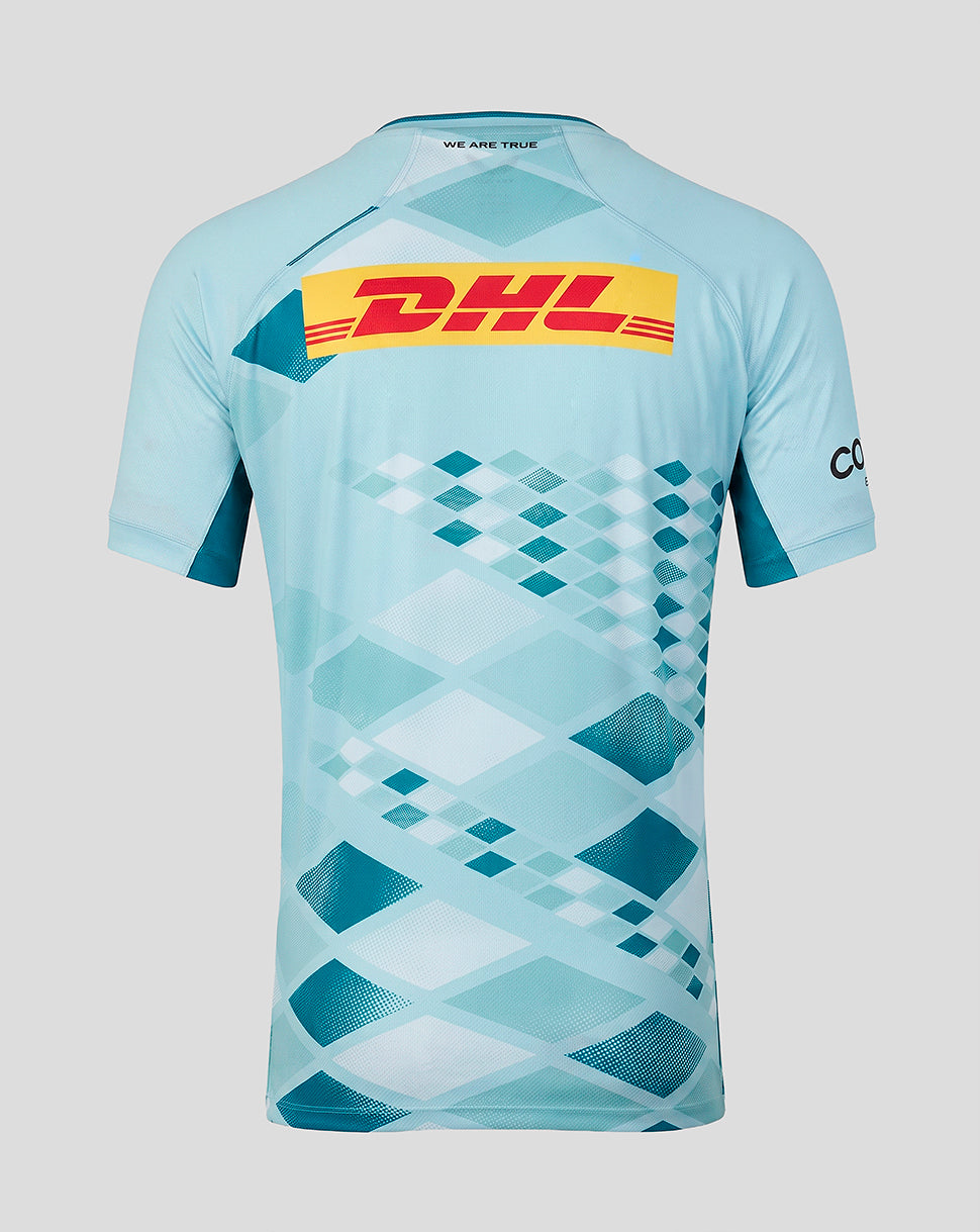 Camiseta Harlequins Hombre 2026/27 Visitante Réplica - Azul