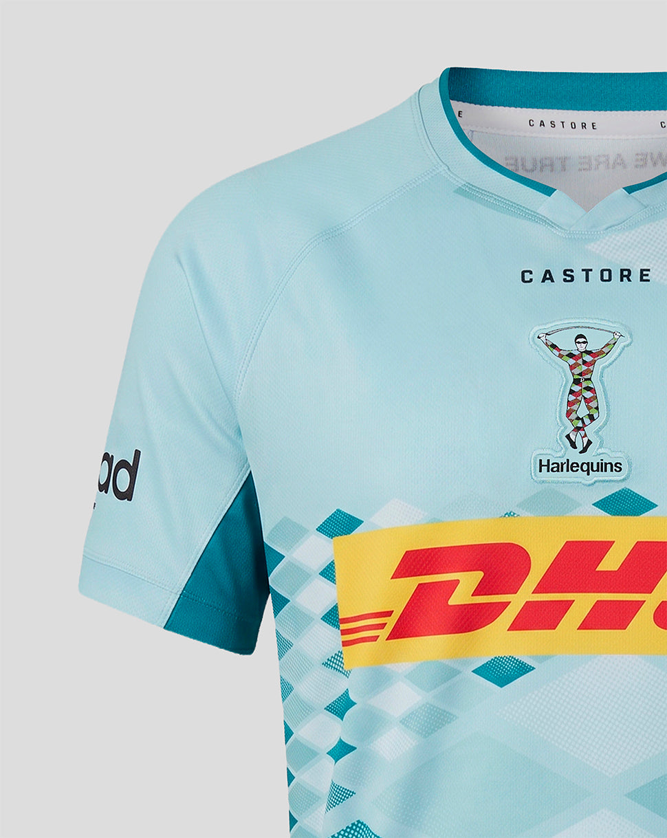 Camiseta Harlequins Hombre 2026/27 Visitante Réplica - Azul