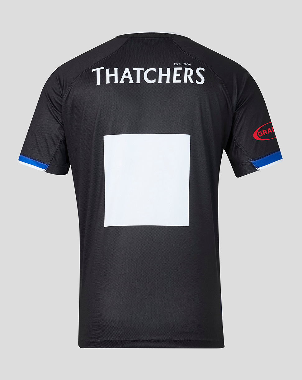 Bath Rugby Herren 2026/27 Heim Replica Trikot - Schwarz/Blau