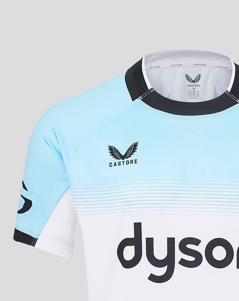 Camiseta Bath Rugby Hombre 2026/27 Visitante Réplica - Blanco/Azul
