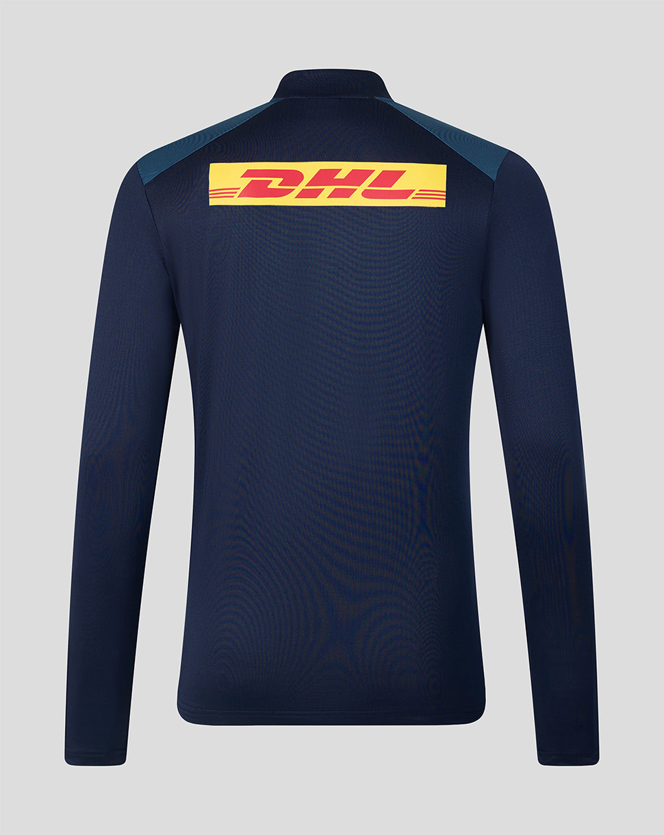 Prenda de entrenamiento Harlequins 2026/27 con media cremallera de hombre - Azul marino